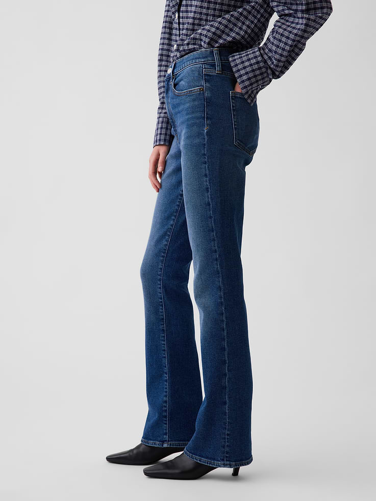 Image number 3 showing, High Rise Boot Jeans