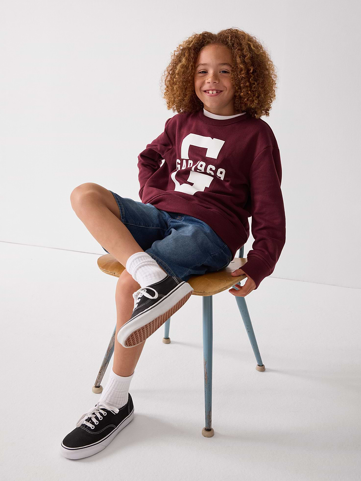 Image number 4 showing, Kids Relaxed Gap Logo Sweatshirt