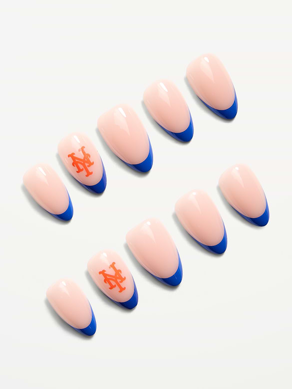 Glamnetic x Fanatics New York Mets Press-On Nail Kit