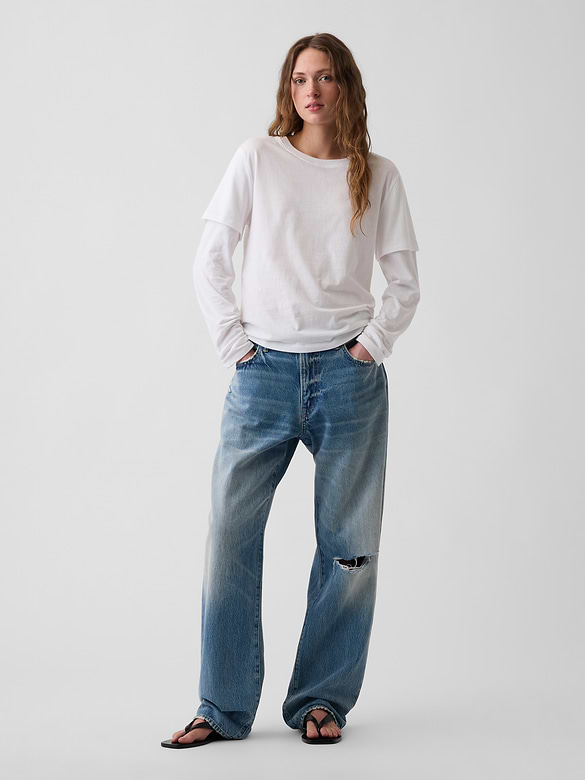 Organic Cotton VintageSoft Double-Layer T-Shirt