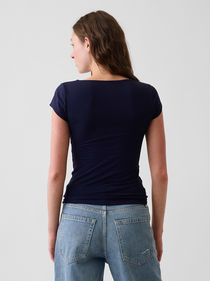 Image number 3 showing, CloseKnit Jersey V-Neck T-Shirt