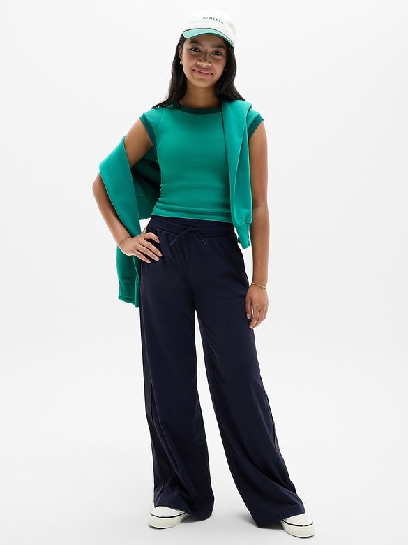 Athleta Girl Pleat Perfect Mesh Pant