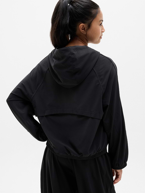Athleta Girl Run Free Hooded Jacket