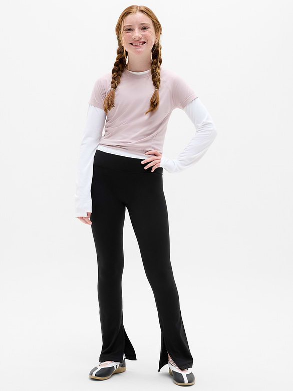 Athleta Girl Elation Mid Rise Flare