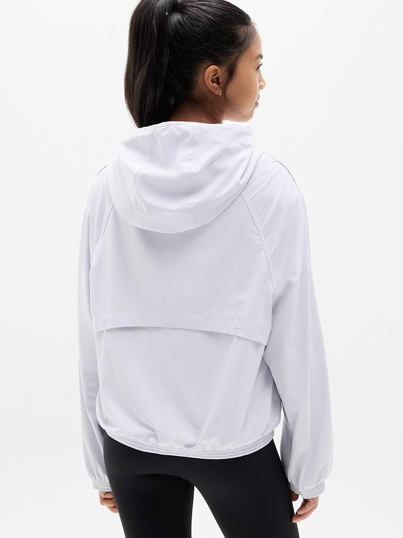 Athleta Girl Run Free Hooded Jacket
