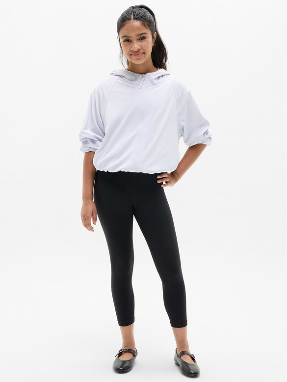Athleta Girl Run Free Hooded Jacket