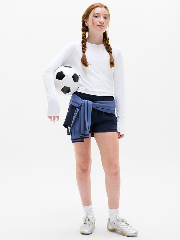 Athleta Girl Power Up Sport Length Top