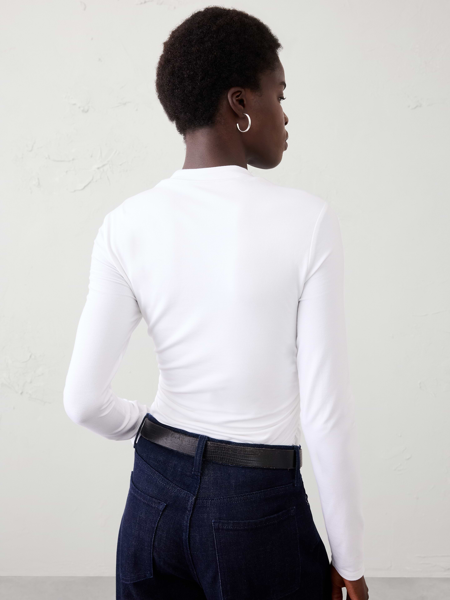 Image number 2 showing, Soft Stretch Square-Neck Top