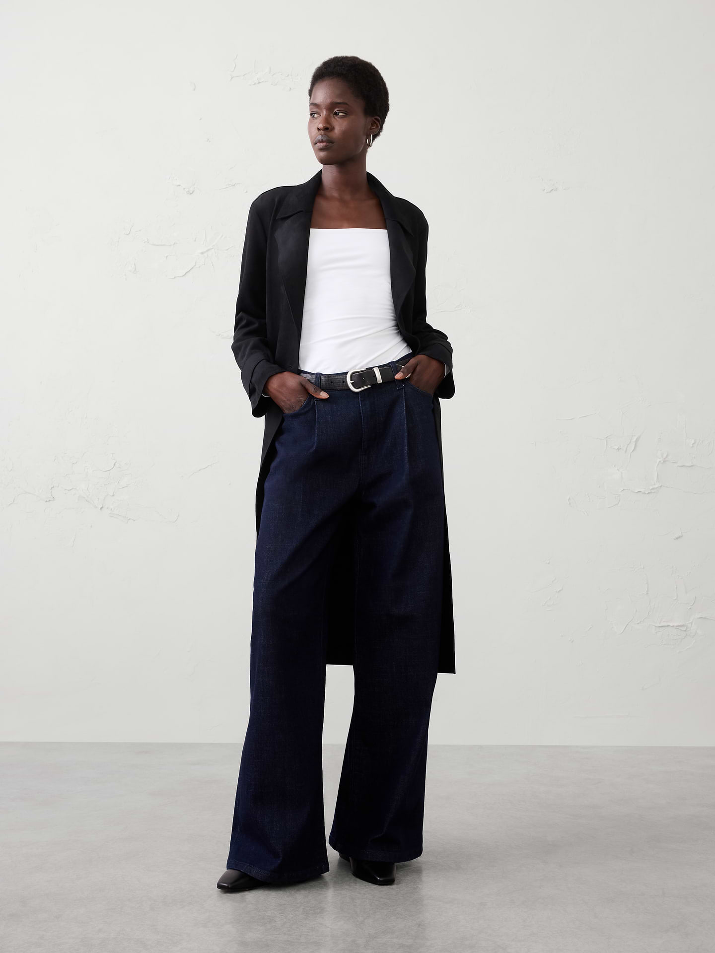 Image number 3 showing, Soft Stretch Square-Neck Top