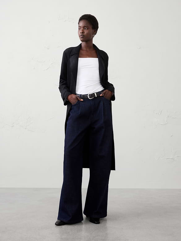 Soft Stretch Square-Neck Top