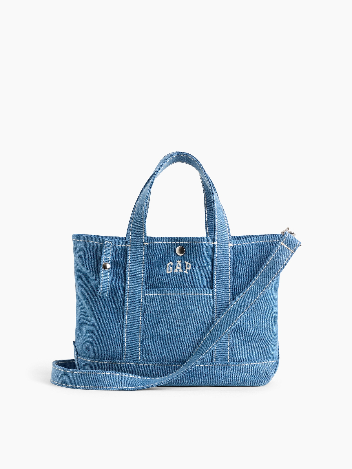 Canvas Logo Mini Tote Bag | Gap