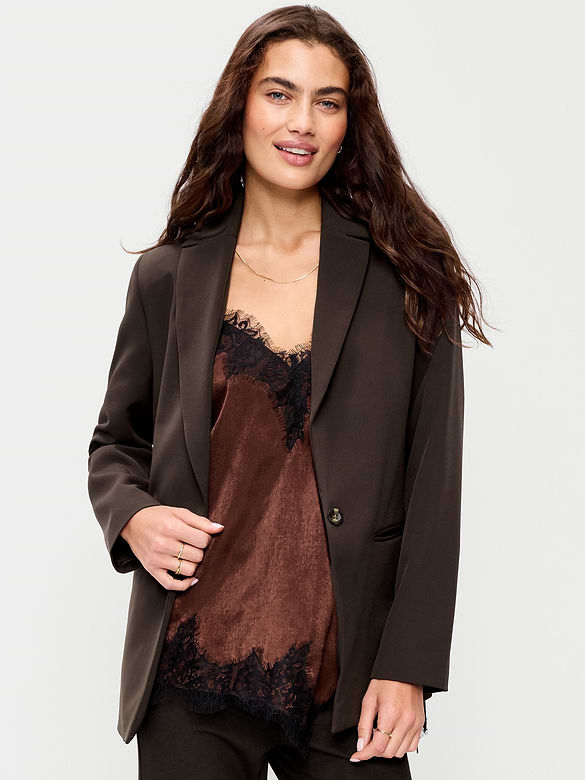 Classic Double-Weave Blazer