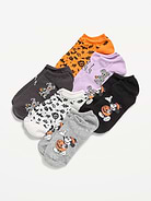 Image number 1 showing, Disney© 6-Pack Novelty Ankle Socks for Women