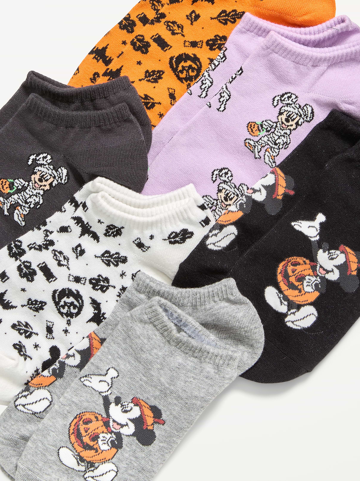 Image number 2 showing, Disney© 6-Pack Novelty Ankle Socks for Women