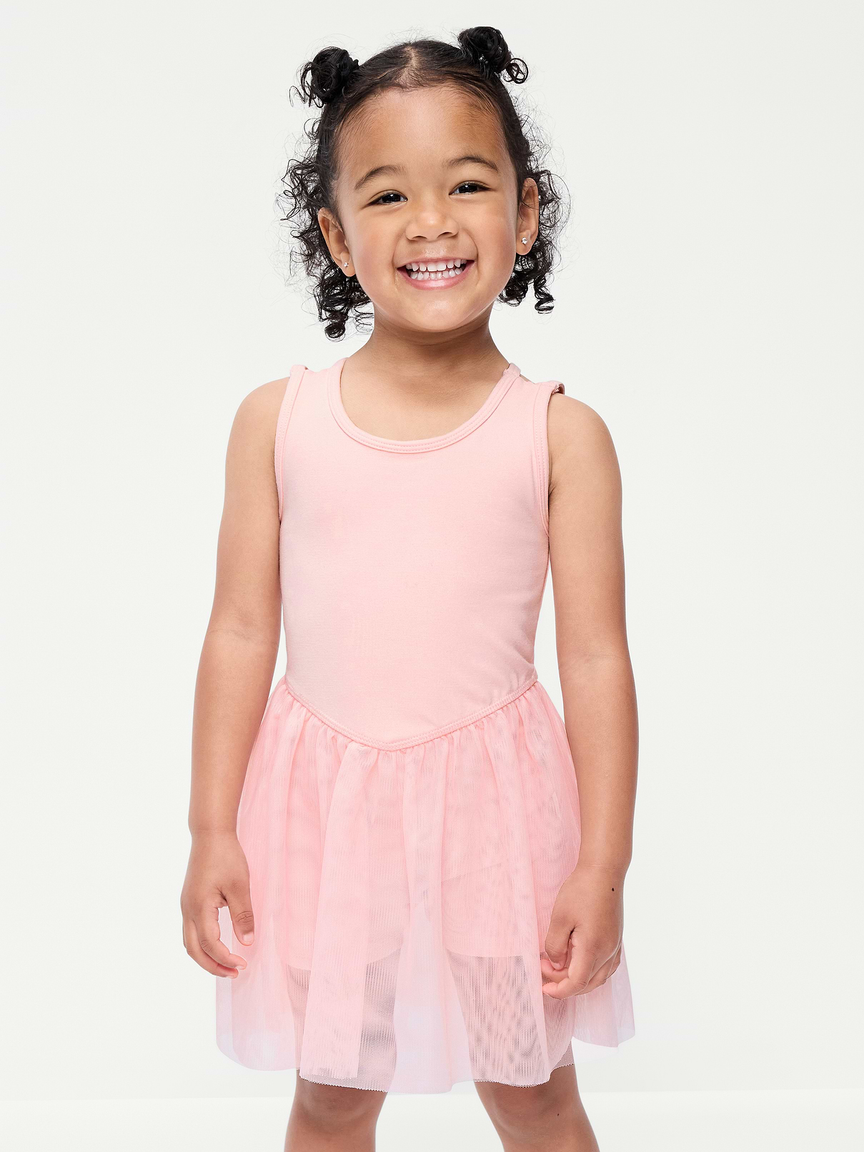 Image number 1 showing, Sleeveless Heart-Back Tutu Dress for Toddler Girls
