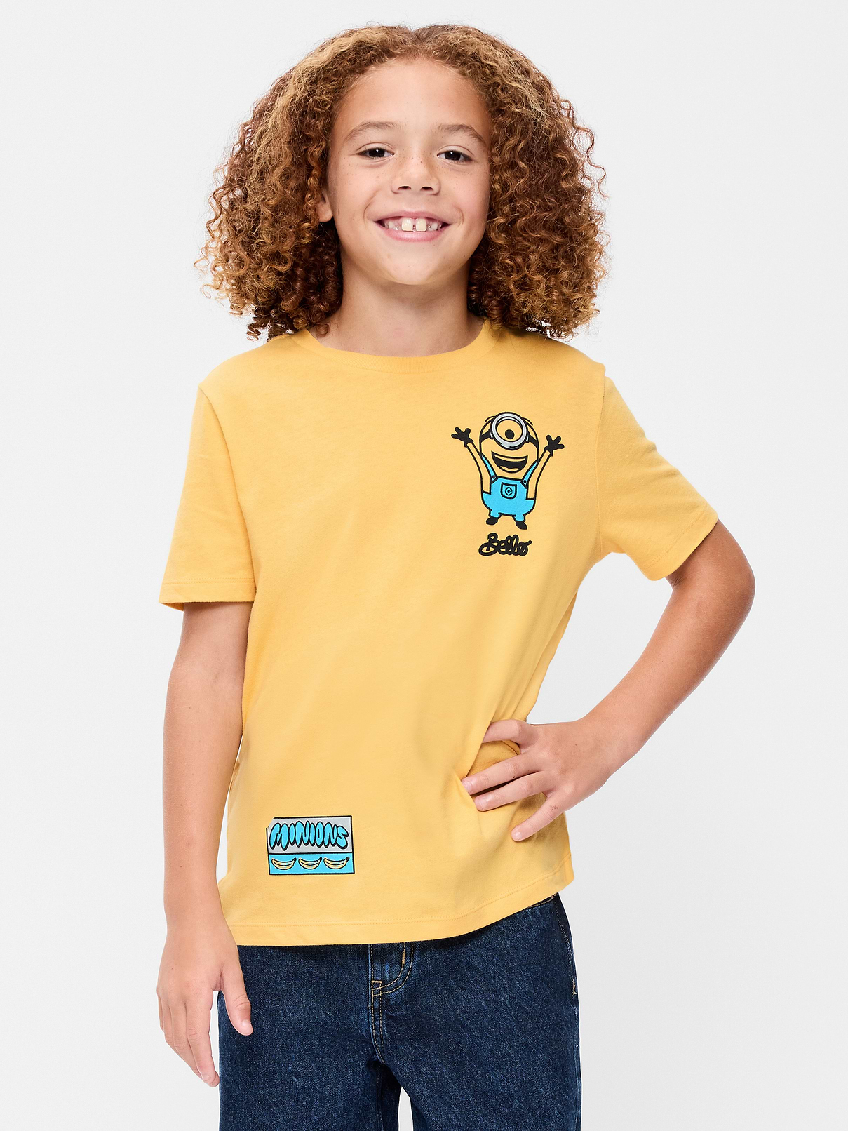 Image number 1 showing, Minions™ Gender-Neutral Graphic T-Shirt for Kids