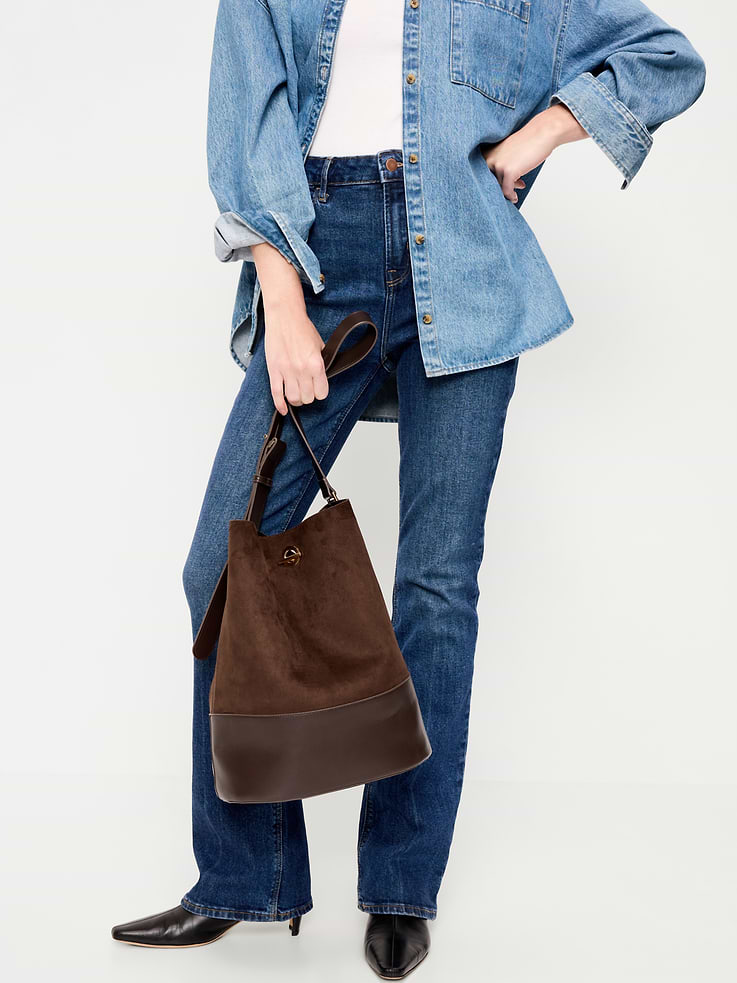 L'image numéro 2 présente Sac godet bon chic bon genre − grand