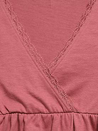 Image number 2 showing, Long-Sleeve Faux-Wrap Top for Girls