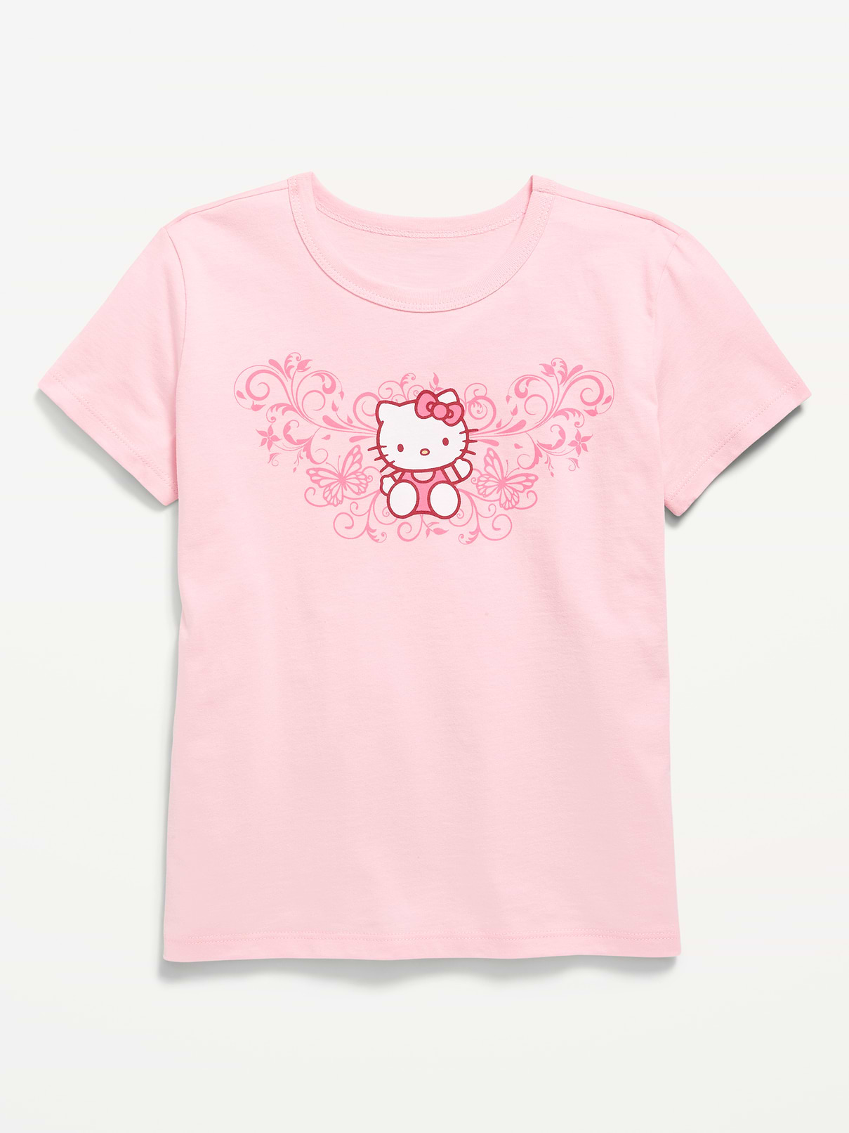 Image number 1 showing, Hello Kitty® Graphic T-Shirt for Girls