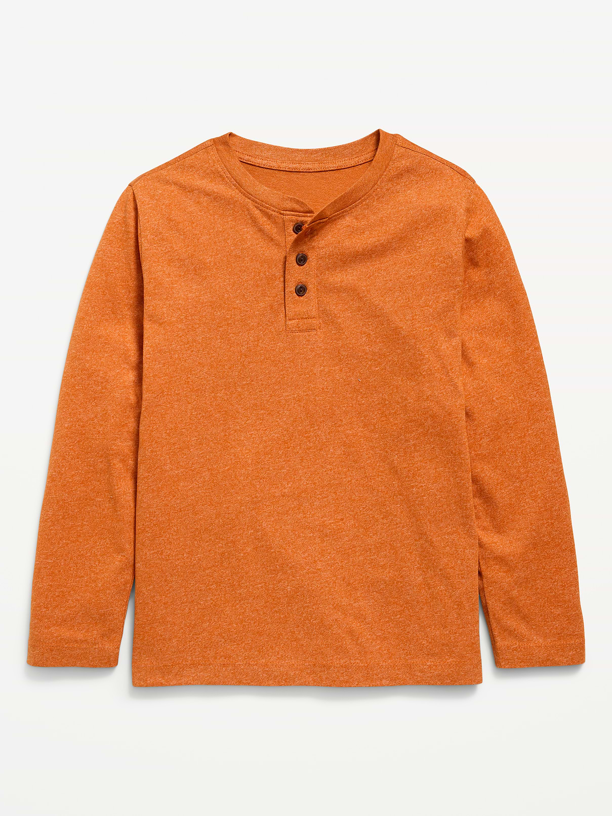Image number 1 showing, Softest Long-Sleeve Henley T-Shirt for Boys