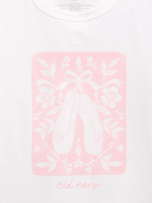 Short-Sleeve Graphic T-Shirt for Girls