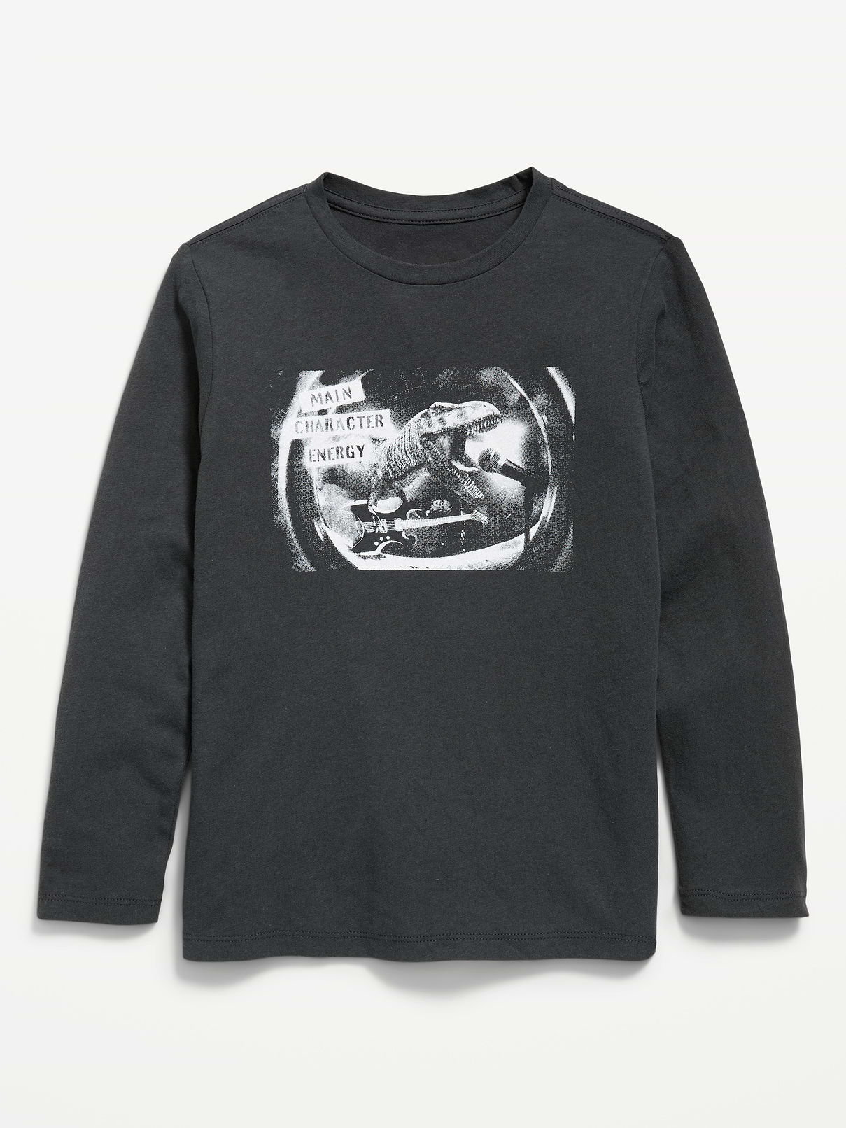 Image number 1 showing, Long-Sleeve Graphic T-Shirt for Boys