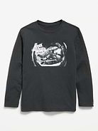 Image number 1 showing, Long-Sleeve Graphic T-Shirt for Boys