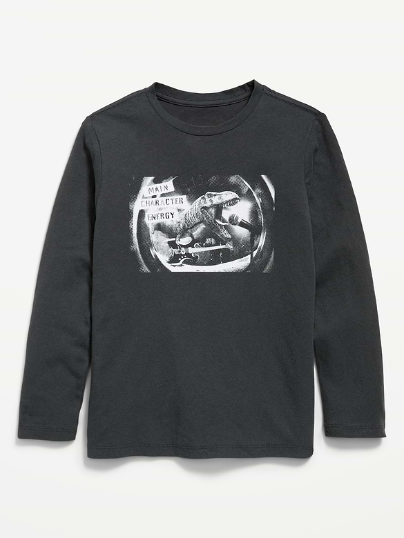 Long-Sleeve Graphic T-Shirt for Boys