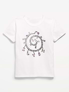 L'image numéro 1 présente T-shirt à manches courtes à imprimé pour fille