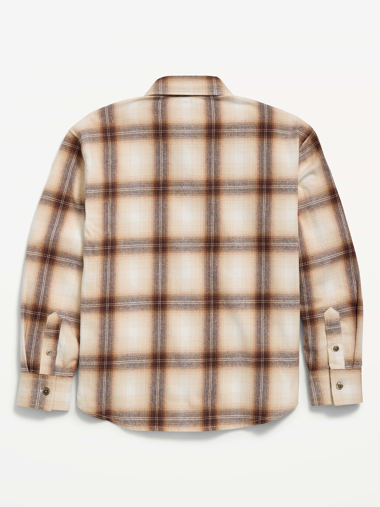 Image number 2 showing, Oversized Long-Sleeve Flannel Shirt for Boys