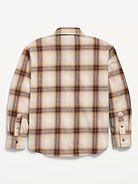 Image number 2 showing, Oversized Long-Sleeve Flannel Shirt for Boys