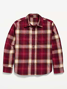 Image number 1 showing, Long-Sleeve Flannel Shirt for Boys