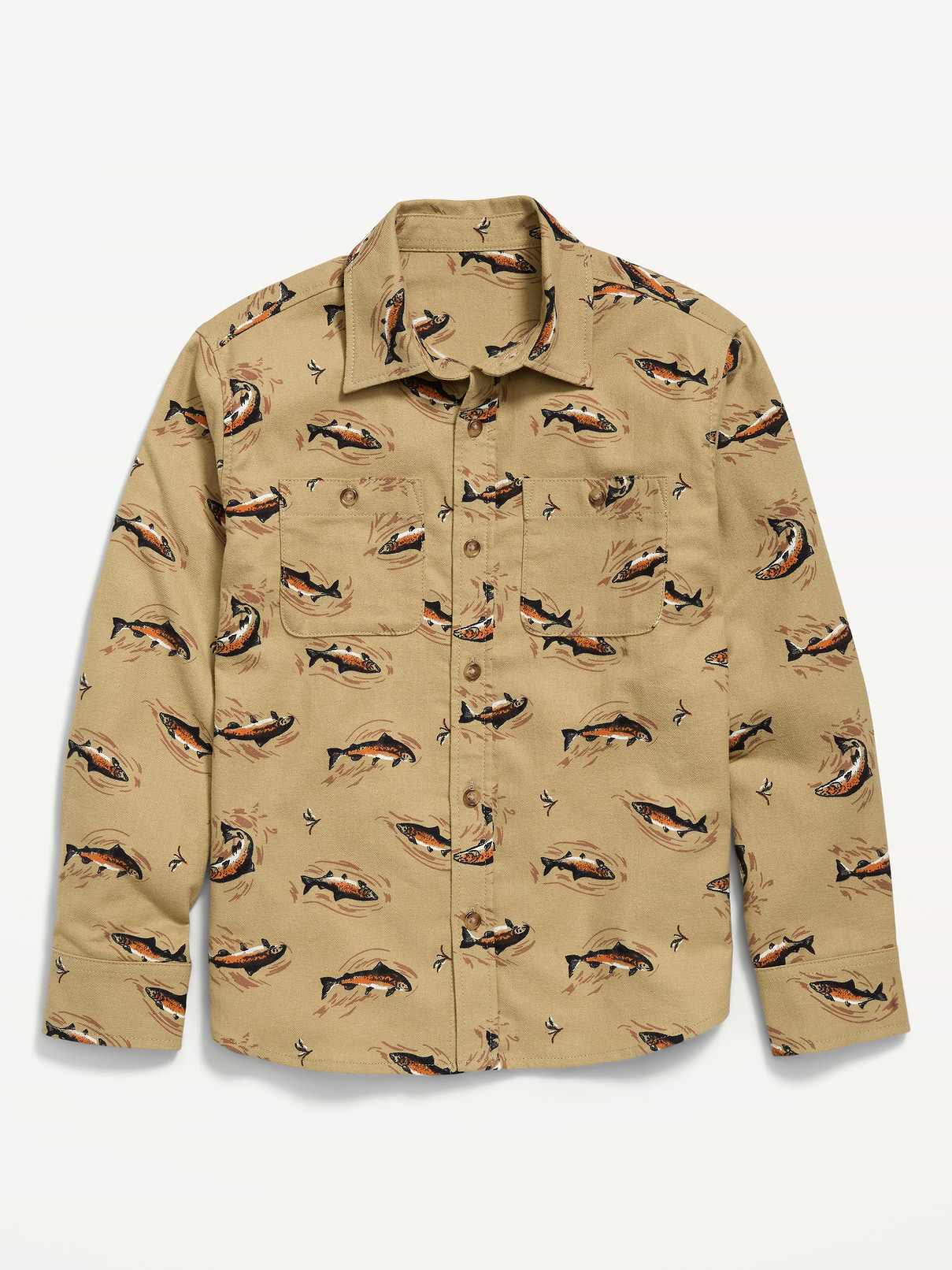 L'image numéro 1 présente Chemise en flanelle à manches longues pour garçon