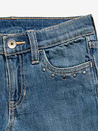 Image number 5 showing, Low-Rise Studded Flare-Leg Jeans for Girls