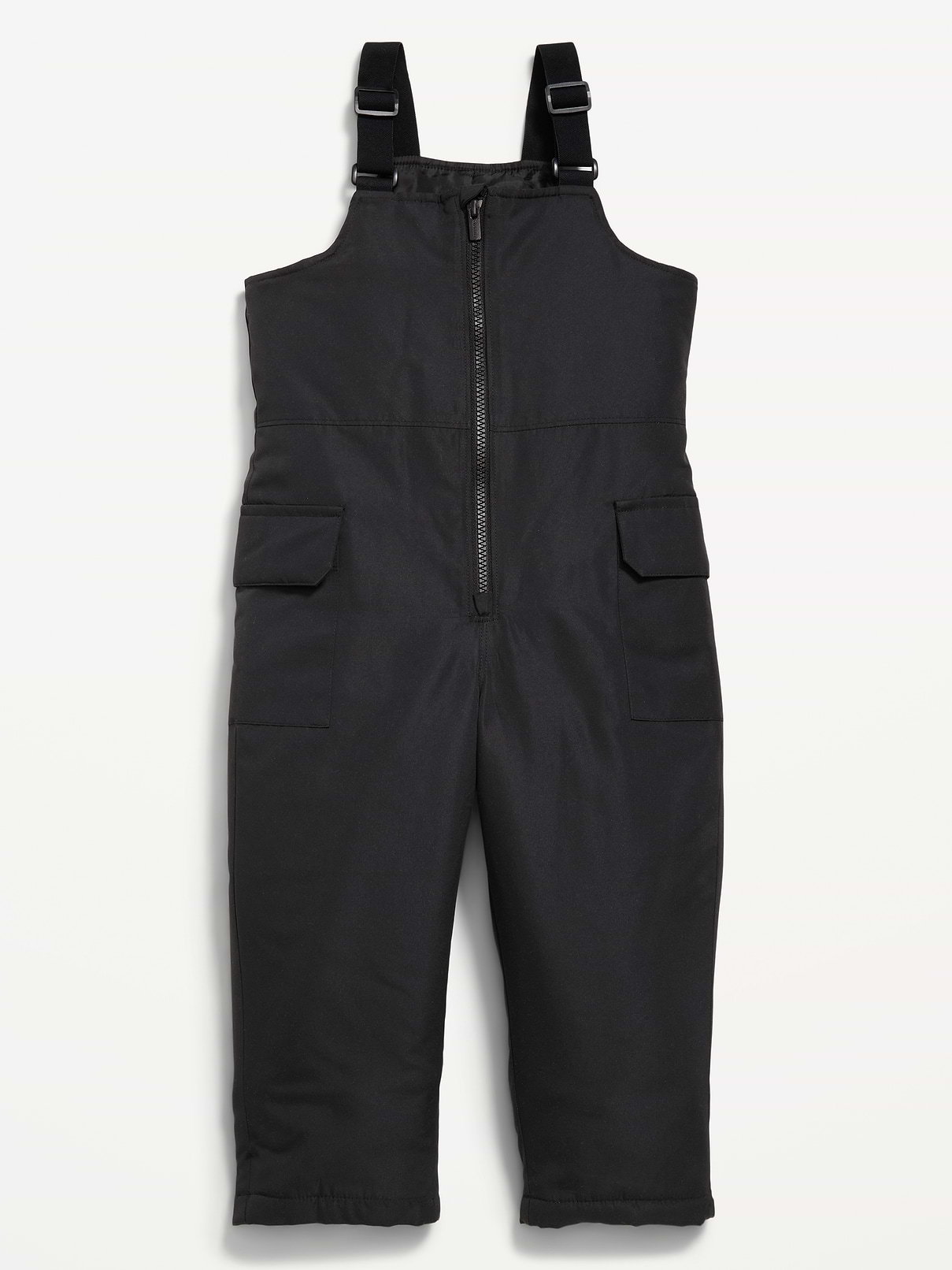 Image number 1 showing, Water-Resistant Snow-Bib Overalls for Toddler Boys