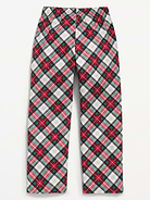 Image number 2 showing, Gender-Neutral Printed Flannel Pajama Pants for Kids