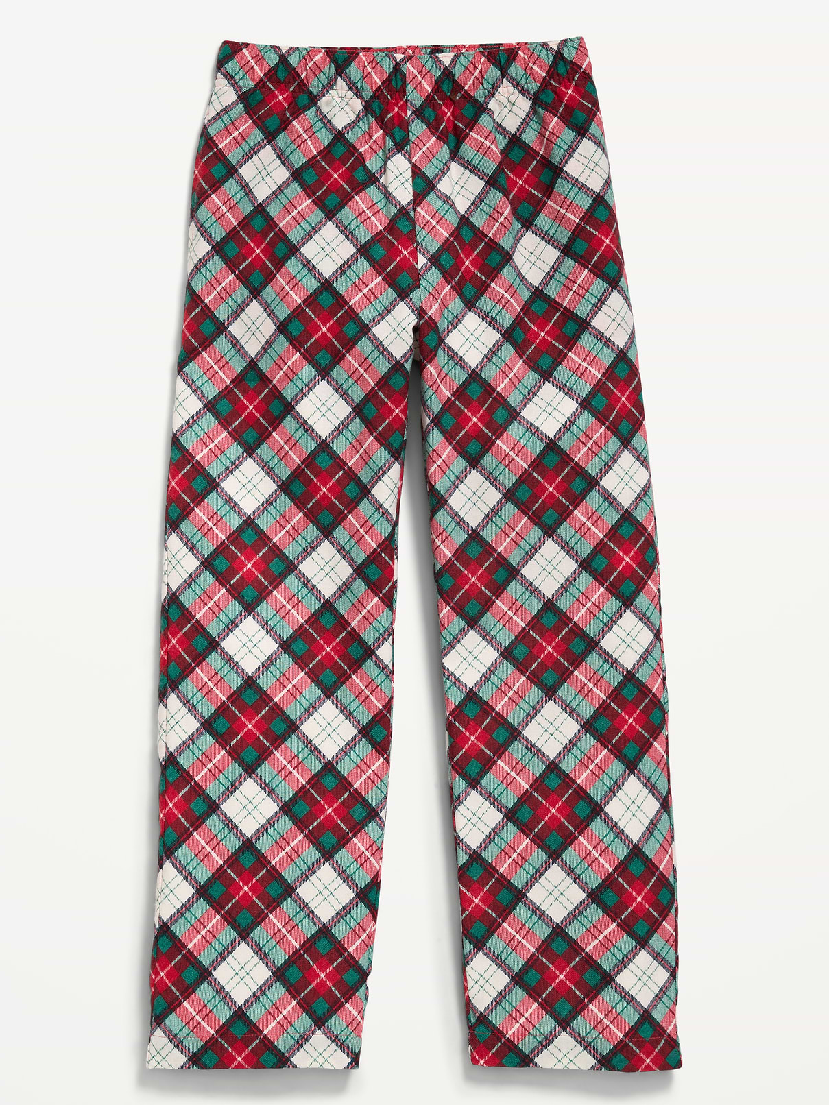 Image number 1 showing, Gender-Neutral Printed Flannel Pajama Pants for Kids