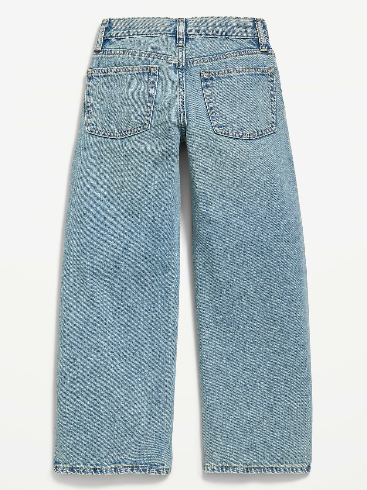 Image number 2 showing, Low-Rise Baggy Wide-Leg Jeans for Girls