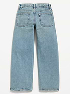 Image number 2 showing, Low-Rise Baggy Wide-Leg Jeans for Girls