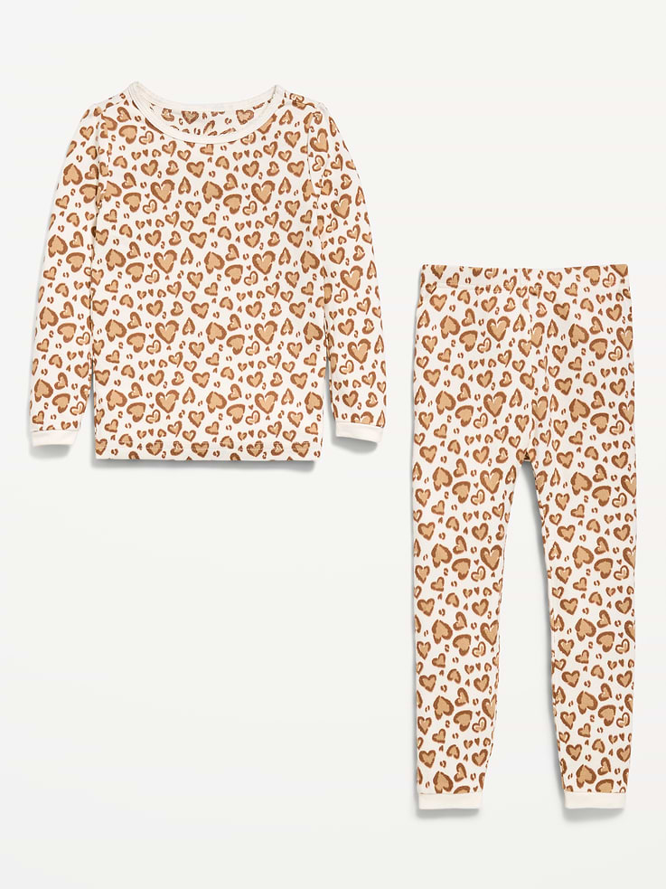 Image 2 of 2, SoftMode Printed Snug-Fit Pajama Set for Toddler & Baby