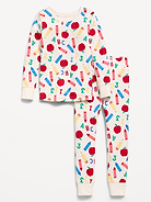 Image number 1 showing, Printed Snug-Fit Pajama Set for Toddler & Baby