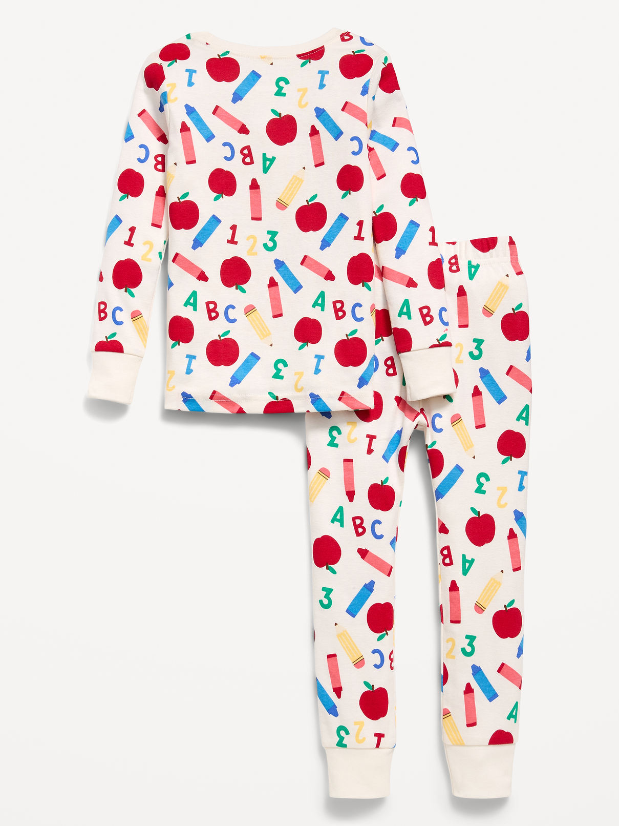 Image number 2 showing, Printed Snug-Fit Pajama Set for Toddler & Baby