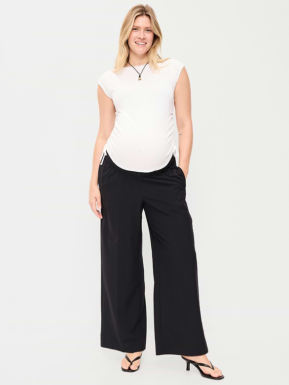 Maternity Wide-Leg Billie Trouser