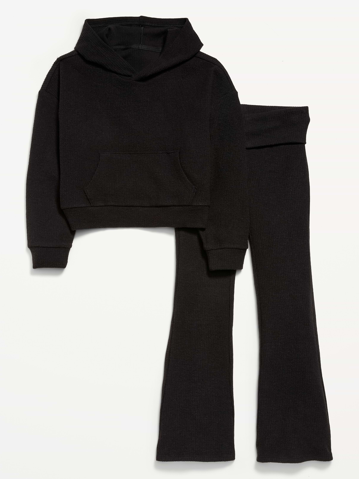 L'image numéro 1 présente Ensemble pantalon et chandail à capuchon UltraConfo pour fille