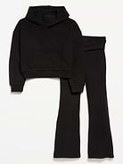 L'image numéro 1 présente Ensemble pantalon et chandail à capuchon UltraConfo pour fille