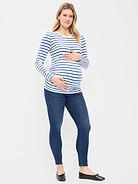 Image number 1 showing, Maternity Full-Panel Wow Skinny Jeans