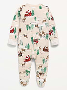Image number 3 showing, 2-Way-Zip Sleep & Play Footed One-Piece for Baby