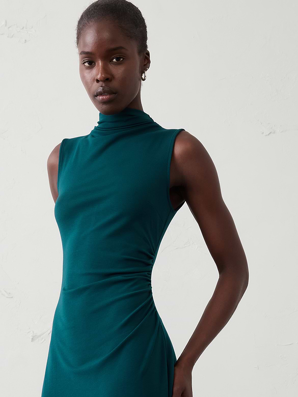 Cozy Ribbed Maxi Dress