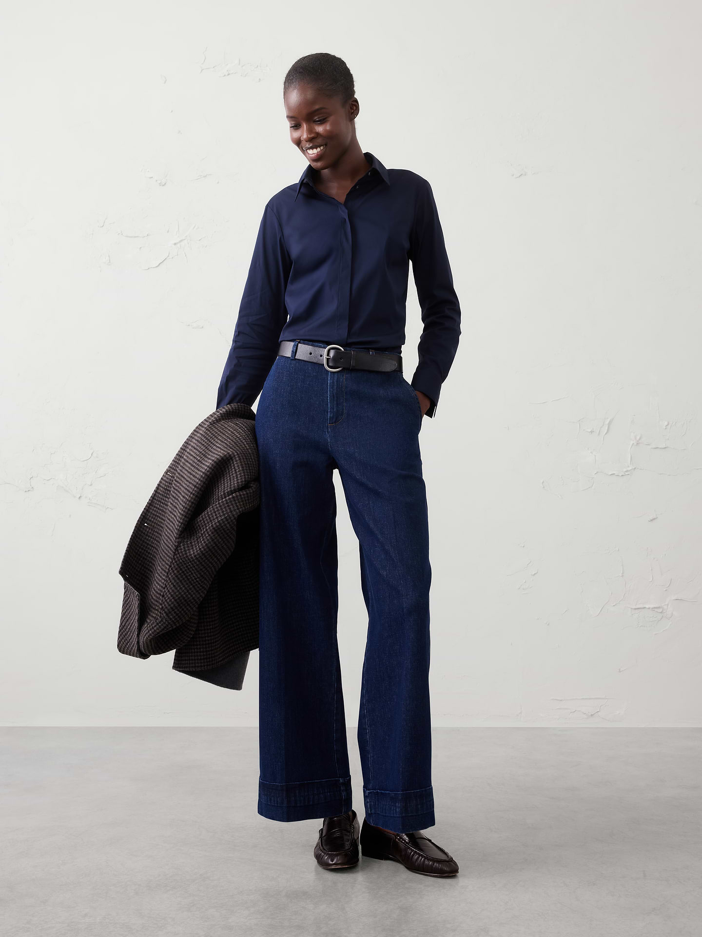 Image number 1 showing, Easy Care Tailored Shirt