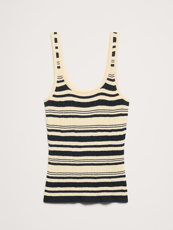 Crinkle Knit Tank